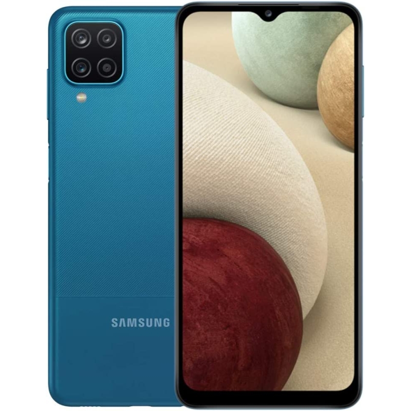 Samsung Galaxy A12 (A127F) 128GB Dual SIM, GSM Unlocked, (CDMA Verizon/Sprint Not Supported) Smartphone International Version (Fast Car Charger Bundle) No Warranty (Black) - Image 2